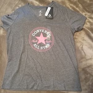 5 FOR $20. Womens Large converse v neck tee NWT